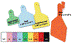 Z-Tag Z1 No-Snag Small Animal Tag - Blank 