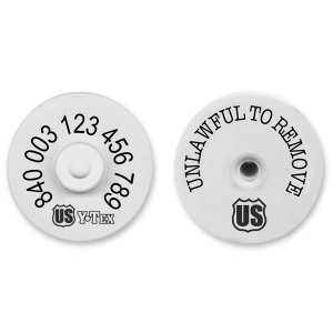 HDX Official 840 USDA RFID Ear Tag Set from Y-Tex