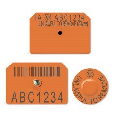 Official USDA Swine Premise Identification Number (PIN) Tags - Allflex