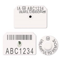 Official USDA Swine Premise Identification Number (PIN) Tags - Allflex