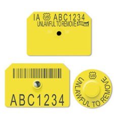 Official USDA Swine Premise Identification Number (PIN) Tags - Allflex