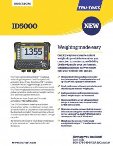 ID5000 Indicator (from Tru-Test)