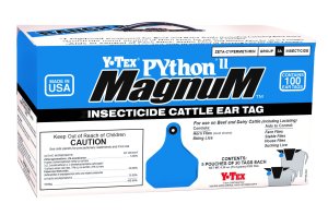 PYthon® Magnum II Insecticide Ear Tag from Y-Tex