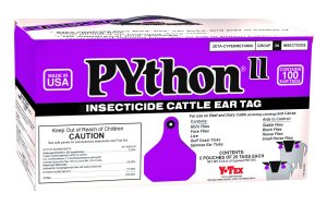 PYthon® II Insecticide Ear Tag from Y-Tex