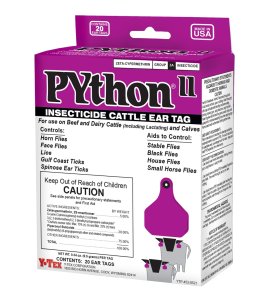 PYthon® II Insecticide Ear Tag from Y-Tex