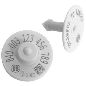 HDX Official 840 USDA RFID Ear Tag Set from Y-Tex