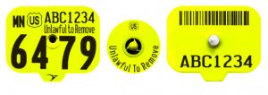 Official USDA Swine Premise Identification Number (PIN) Tags - Destron Fearing