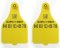 Official USDA '840' Tamper Evident Cattle Visual Matched Pair Tag Set (Destron Fearing) - Extra Large