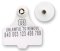 Official USDA '840' Tamper Evident Cattle Visual Tag Set (Destron Fearing) - Medium